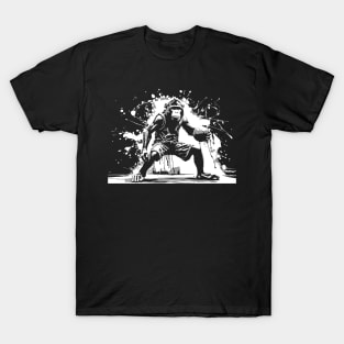 monkey basketball player T-Shirt